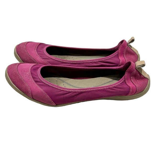 Clarks Outdoor Illite Ballet Flats pink Fuchsia Size 9 - Picture 1 of 9